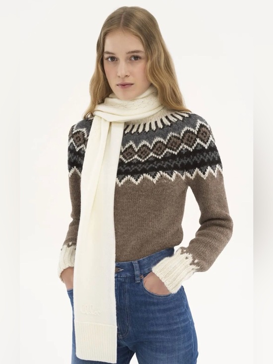 Chloe Accessories - Chloe Lace Knit Scarf